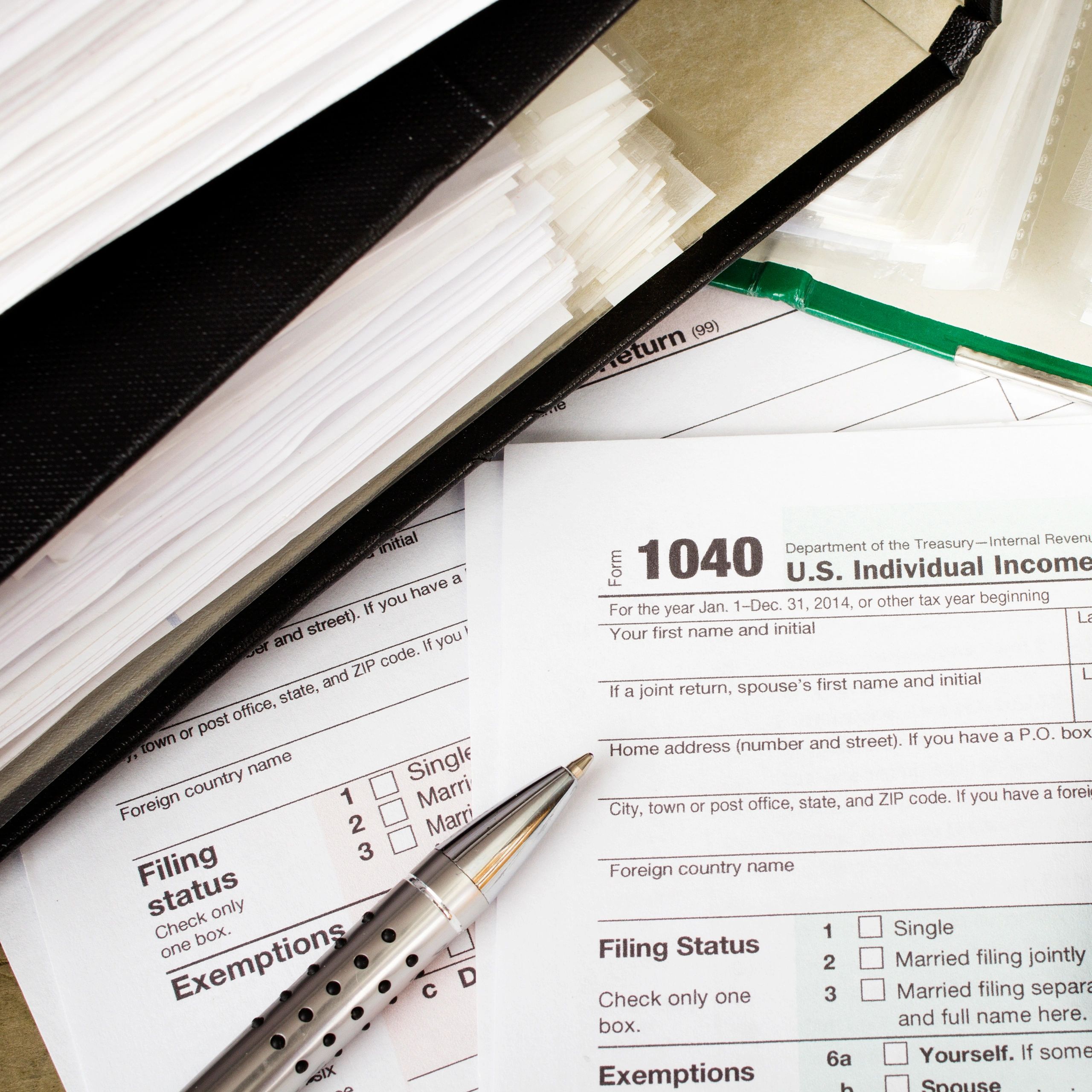 IRS Form 1040 U.S. Individual Income Tax Return